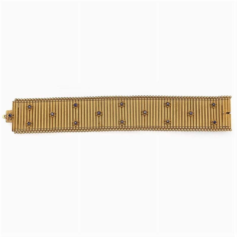 Bracciale a Fascia in Oro Giallo 18kt