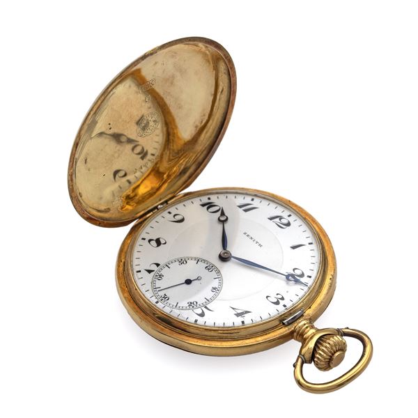 Zenith Grand Prix Paris 1900, orologio da tasca savonette