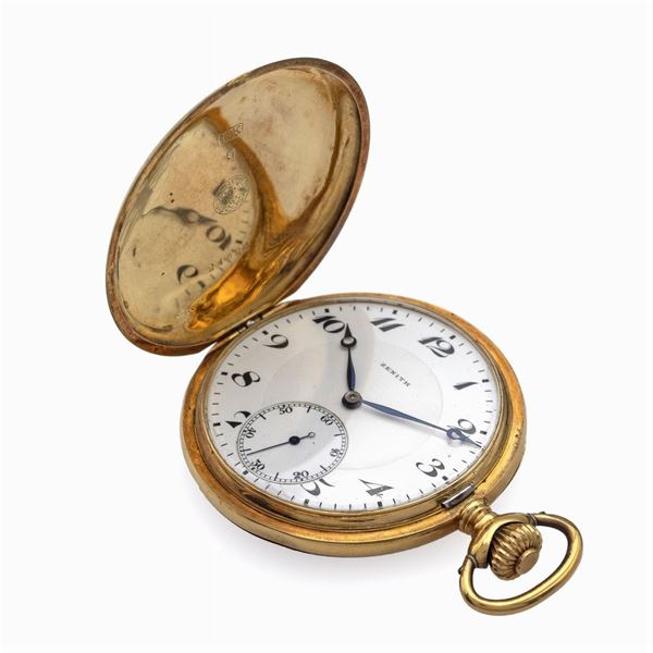 Zenith Grand Prix Paris 1900, orologio da tasca savonette