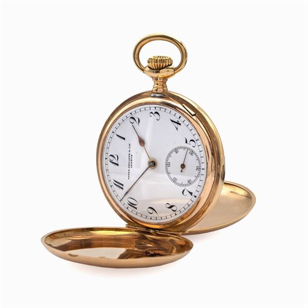 Patek Philippe & Cie, orologio da tasca savonette bassine