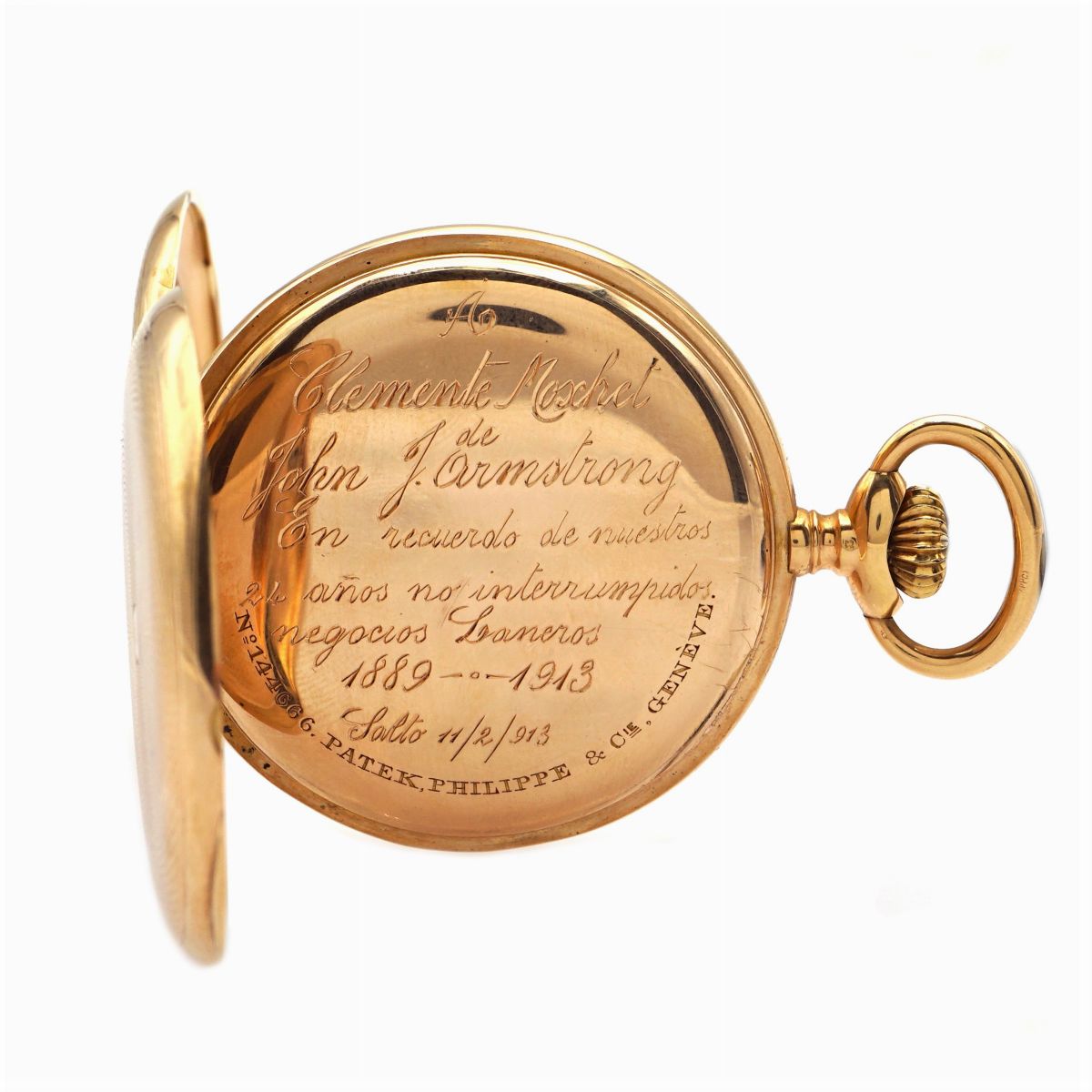 Patek Philippe & Cie, Orologio da Tasca Savonette Bassine