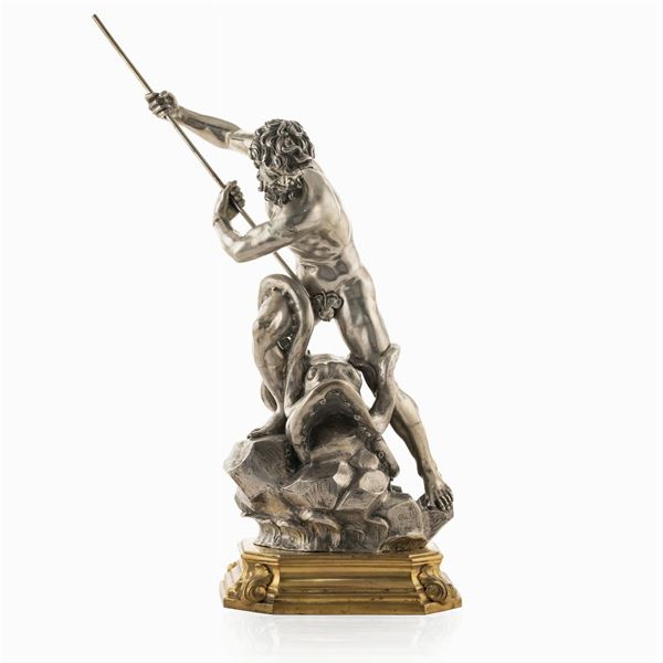 Eugenio Avolio, grande scultura in argento