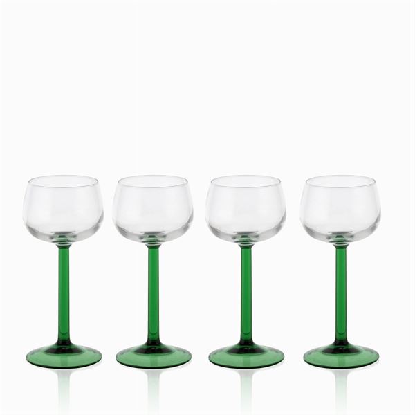 Servizio di bicchieri da degustazione (10)  (Francia, XX Sec.)  - Asta ARGENTI E ARTE DELLA TAVOLA - Colasanti Casa d'Aste