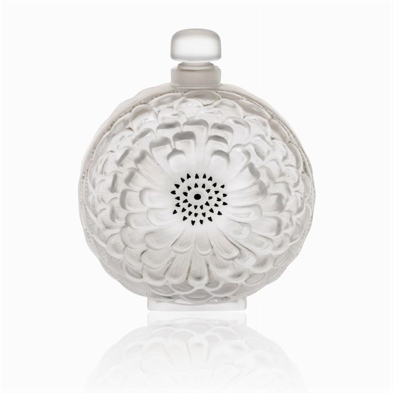 Lalique, Bottiglia in Vetro Trasparente