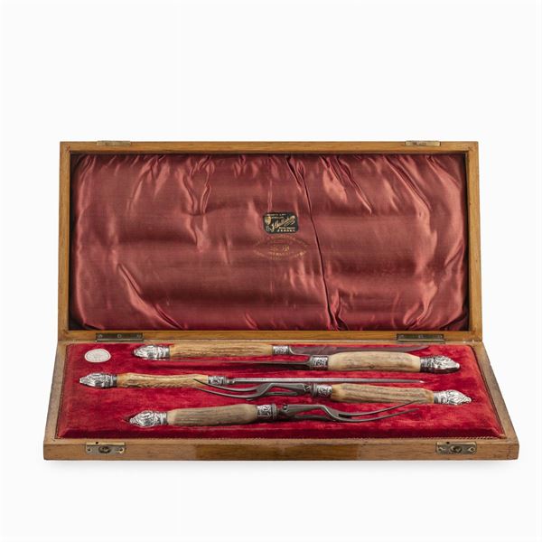 Joseph Rodgers & Sons, set di posate per arrosto