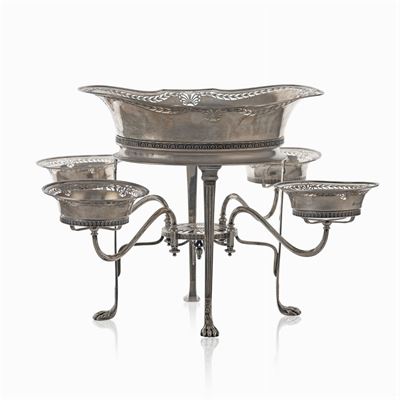 Épergne in Argento