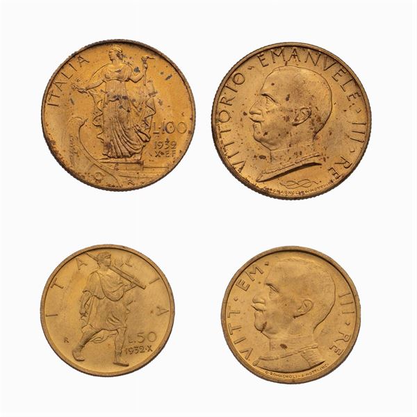 Monete (2)  (Italia 1932 - X anno)  - Asta MONETE E MEDAGLIE  ASTA A TEMPO ONLINE - Colasanti Casa d'Aste