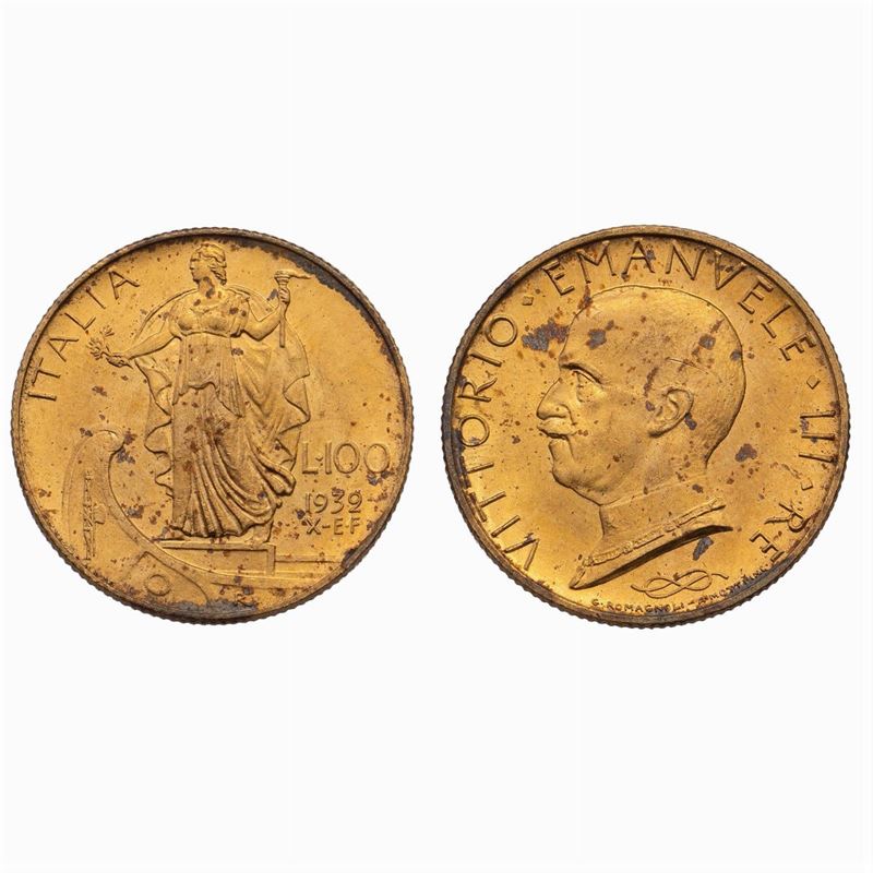 Moneta 100 Lire Oro