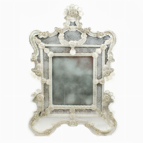 A Murano mirror  (old manufacture)  - Auction Online Christmas Auction - Colasanti Casa d'Aste