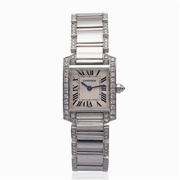 Cartier Tank Francaise, orologio da donna