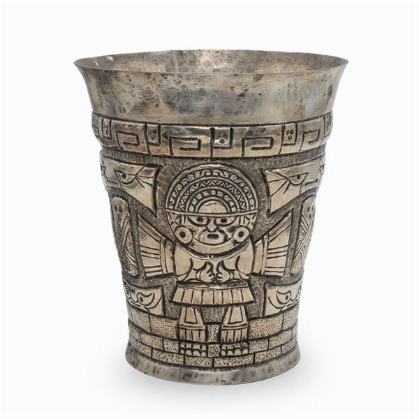 Silver vase