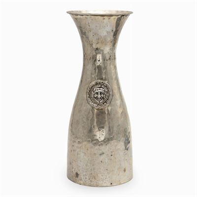 Decanter in Argento Battuto