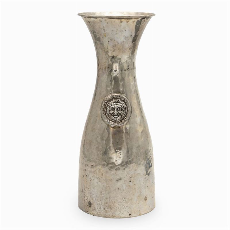 Decanter in Argento Battuto