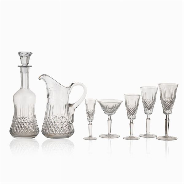 Bohemia crystal glassware service (63)  (20th century)  - Auction FINE SILVER AND ART OF THE TABLE - Colasanti Casa d'Aste