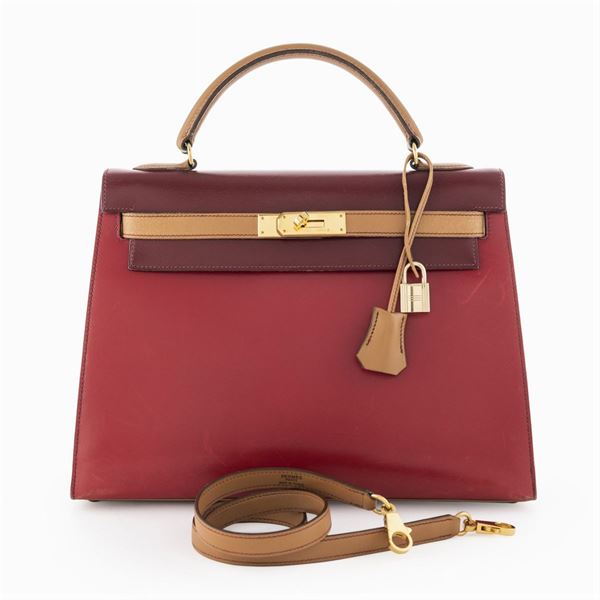 Hermes Kelly 32, borsa vintage  (anno 1992)  - Asta GIOIELLI  OROLOGI  FASHION VINTAGE - Colasanti Casa d'Aste