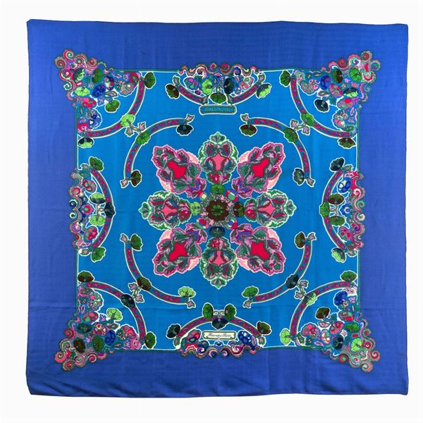 Hermès, Amemones collection shawl  - Auction FINE JEWELS  WATCHES FASHION VINTAGE - Colasanti Casa d'Aste