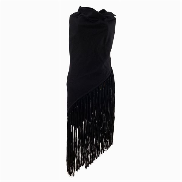 Hermes, black shade shawl