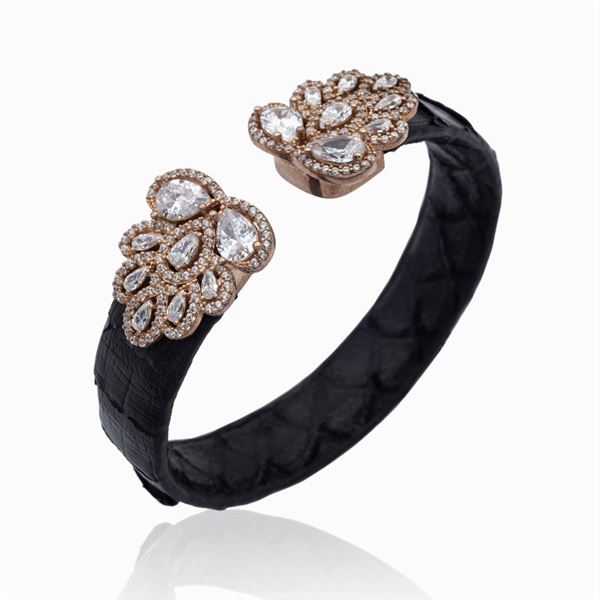 Bracciale bijou a manetta
