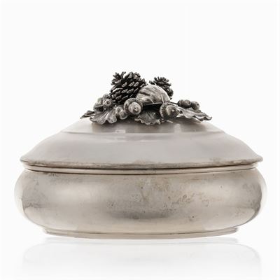 Legumiera in Argento, Collezione Dabbene Milano