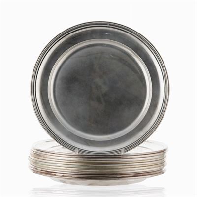 Set di Sottopiatti in Argento ( 12)