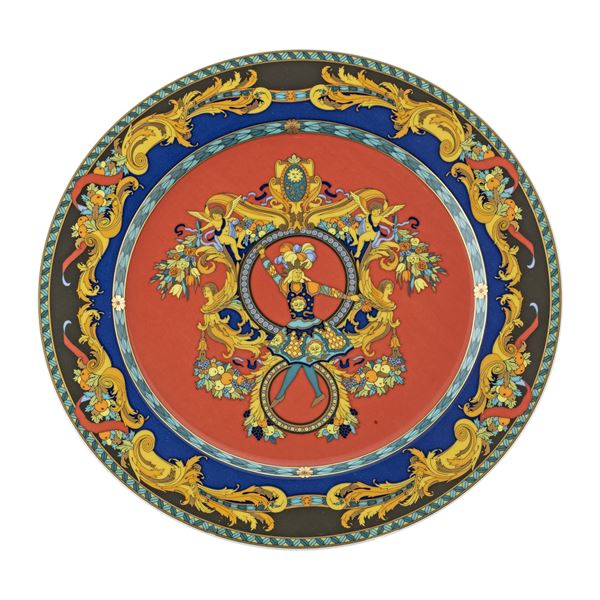 Gianni Versace, prod. Rosenthal, collectible plate  (Germany, 20th century)  - Auction FINE SILVER AND ART OF THE TABLE - Colasanti Casa d'Aste