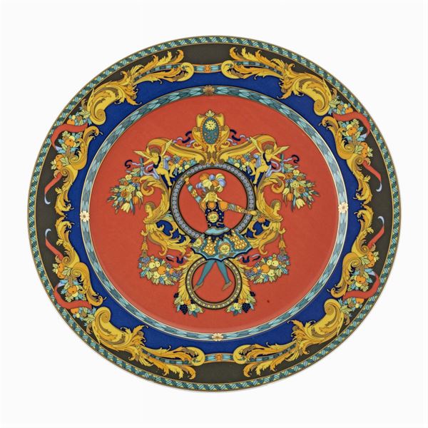 Gianni Versace, prod. Rosenthal, piatto da collezione