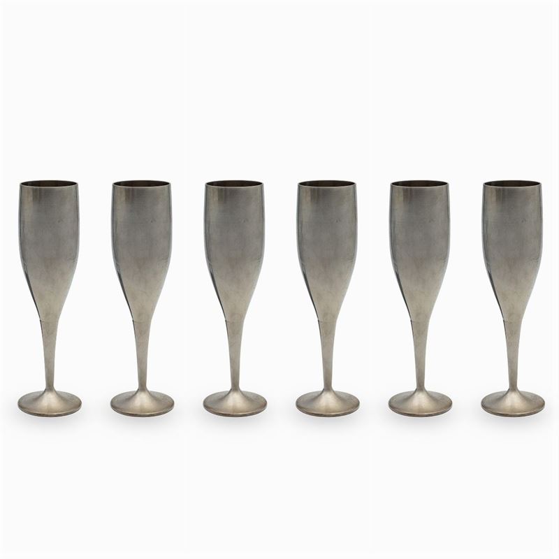 Set di Flutes in Argento (6)