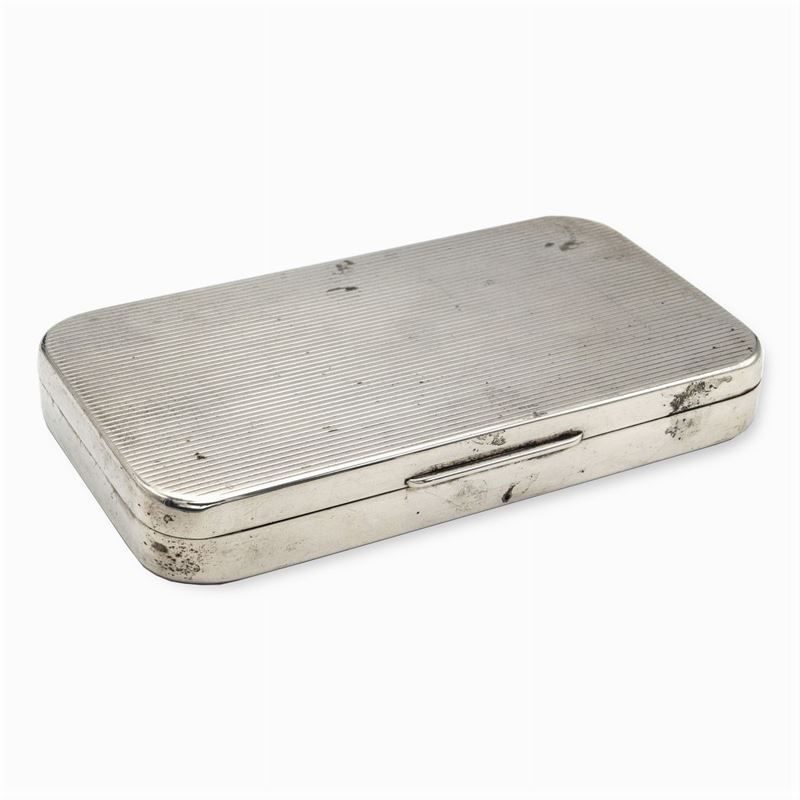 Scatola in Argento