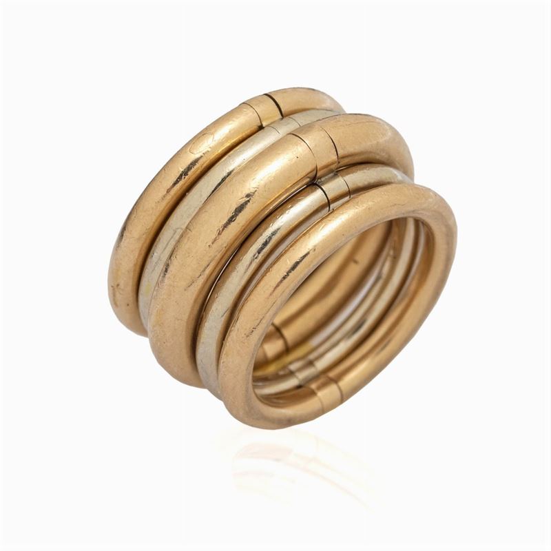 Pomellato, Anello Cinque Fedi Snodabili