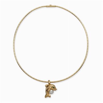 Cartier, Collana con Pendente Delfino
