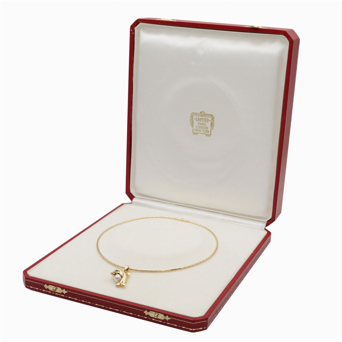 Cartier, Collana con Pendente Delfino