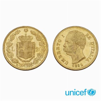 Marengo Italiano 20 Lire Umberto i