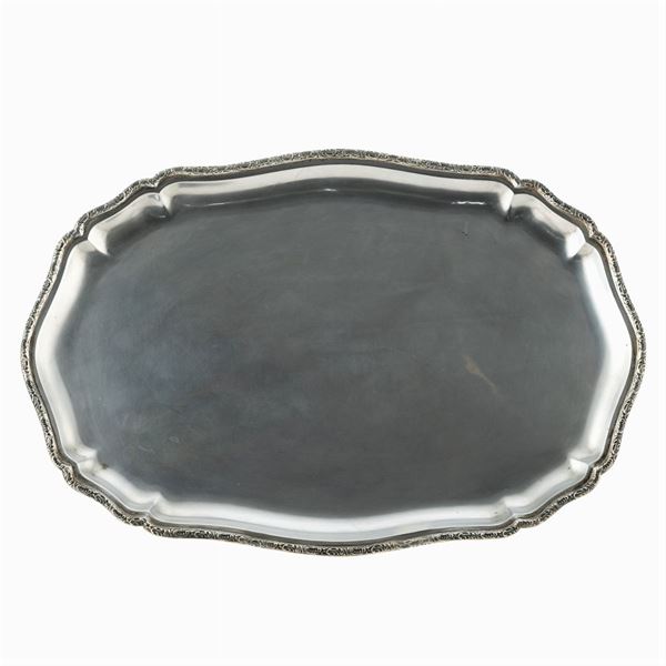 Silver tray