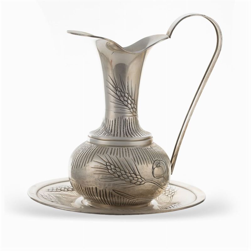 Caraffa con Presentoire in Argento (2)