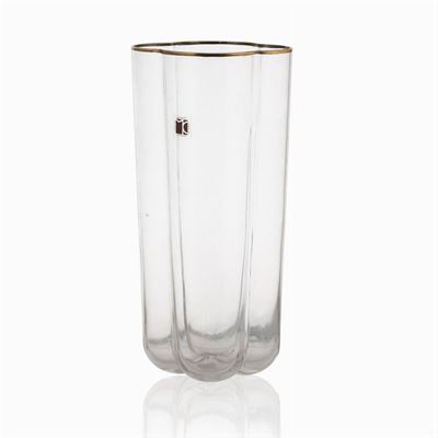 Carlo Moretti, Vaso in Vetro Soffiato e Oro