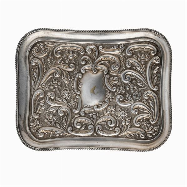 Silver tray