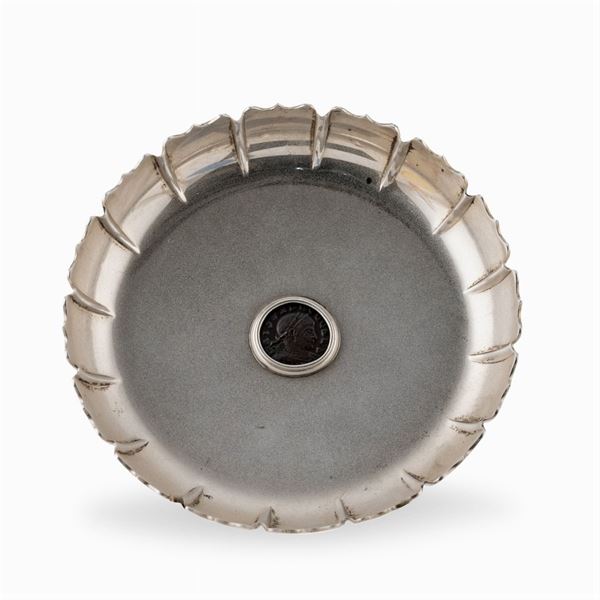 Bulgari, posacenere in argento