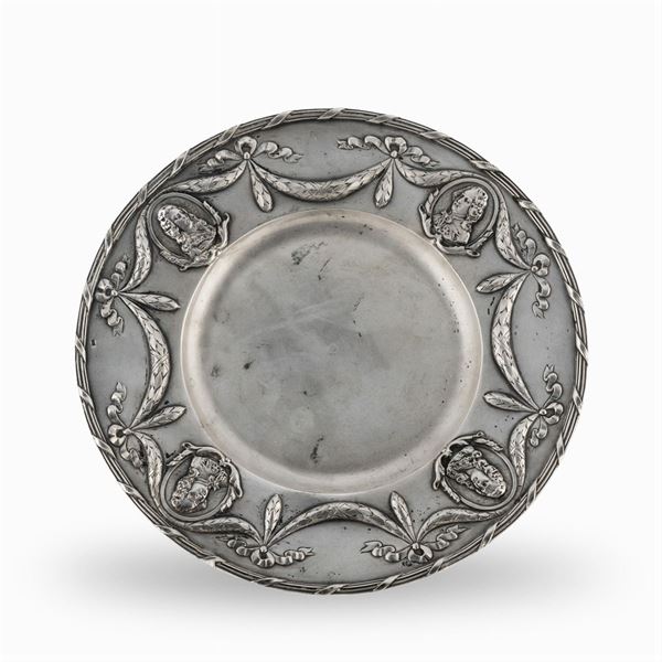 Piatto in argento