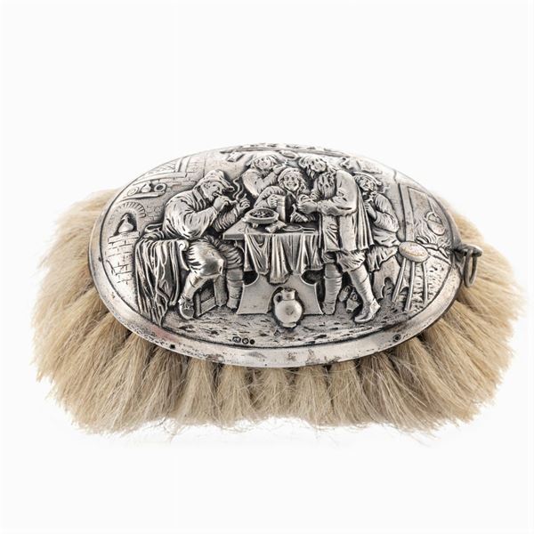 Silver brush  (Holland, 19th century)  - Auction FINE SILVER AND ART OF THE TABLE - Colasanti Casa d'Aste