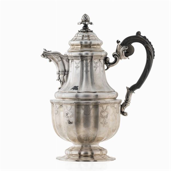 Silver coffeepot