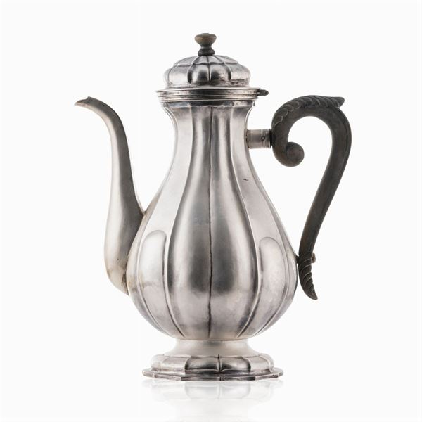 Silver coffee pot