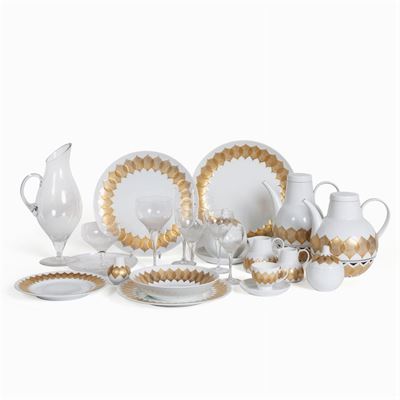 Bjorn Wiinblad, Prod. Rosenthal Studio Linie, Servizio da Tavola (137)