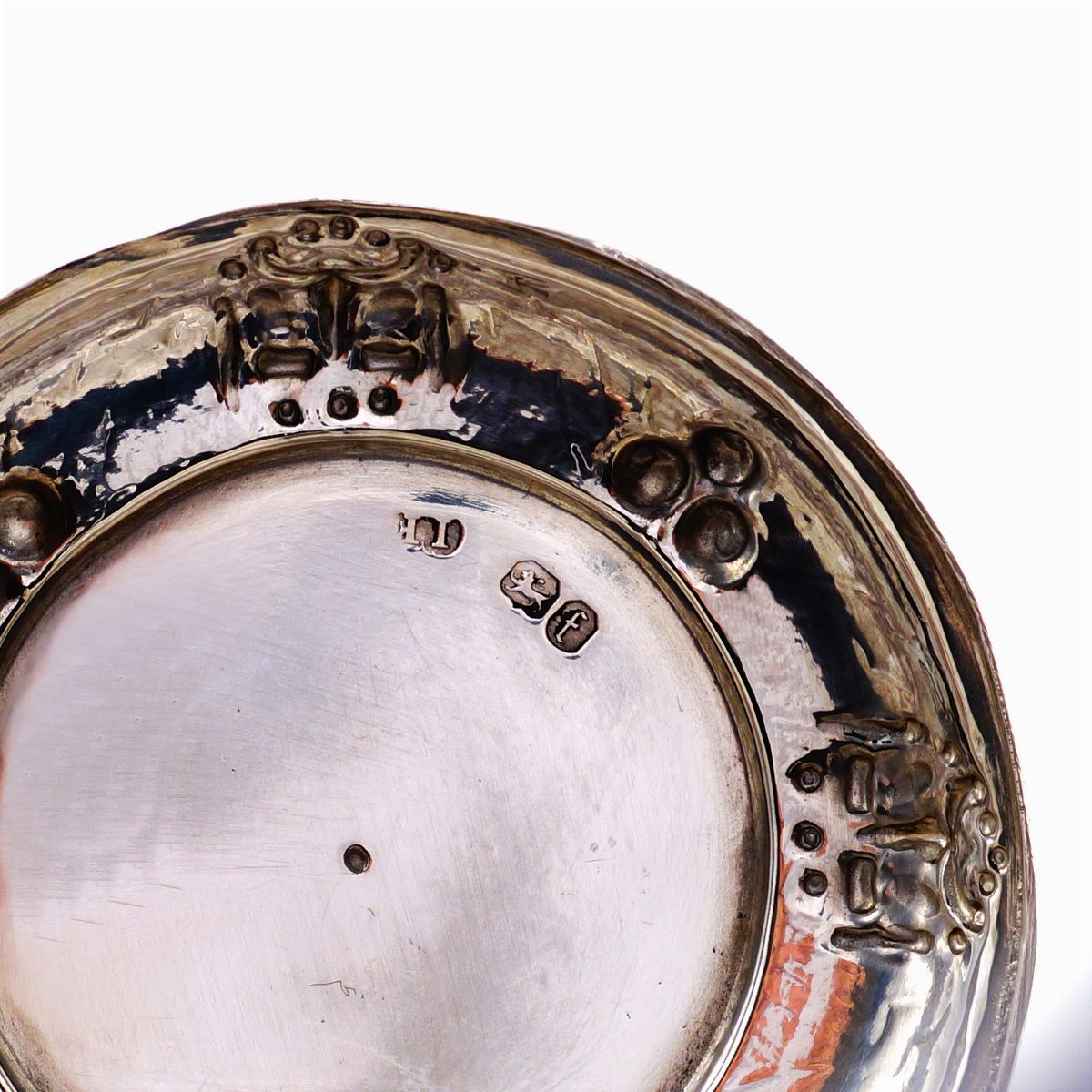 Caraffa in Argento e Cristallo Molato