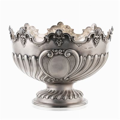 Rinfrescatoio Circolare in Argento