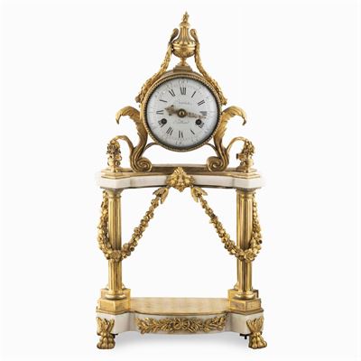Jean-baptiste Paillard, Orologio da Tavolo in Bronzo Dorato