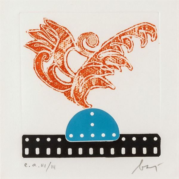 Enrico Baj  (Milano 1924 - Vergiate 2003)  - Asta Opere e Sculture del 900 Web Only  - Colasanti Casa d'Aste