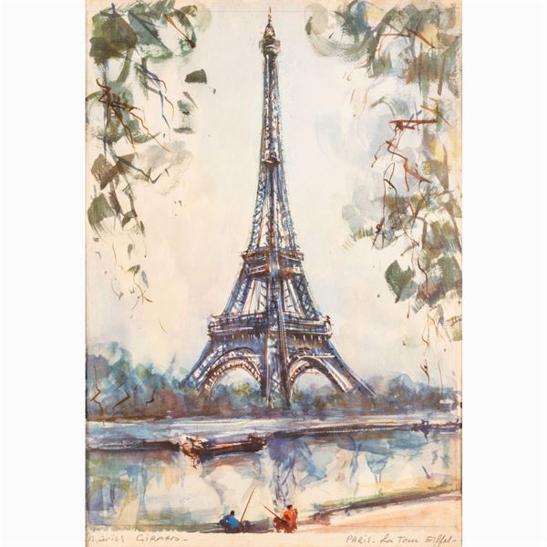 Marius Girard  (Francia XX Sec.)  - Asta Opere e Sculture del 900 Web Only  - Colasanti Casa d'Aste