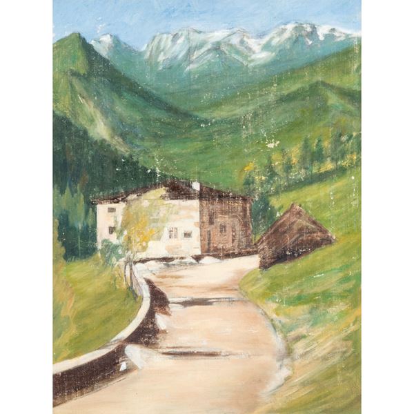 Northern Italy painter  (20th century)  - Auction WEB ONLY 20TH CENTURY PAINTINGS PRINTS AND SCULPTURES - Colasanti Casa d'Aste