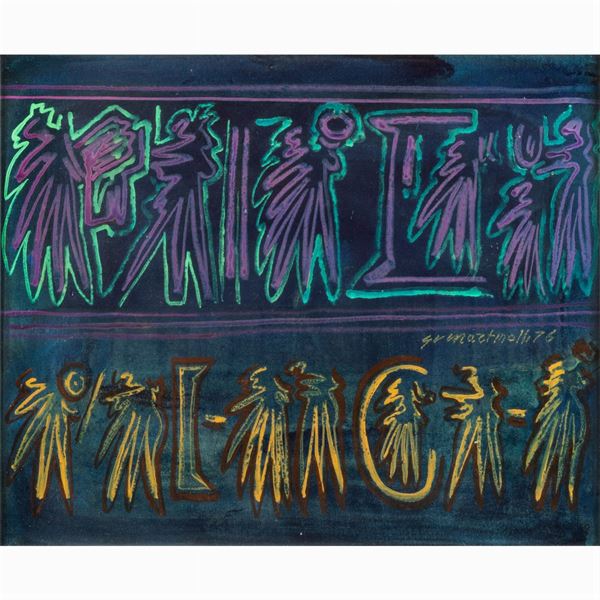 Gian Vittorio Martinolli  (Venezia 1933)  - Asta Opere e Sculture del 900 Web Only  - Colasanti Casa d'Aste