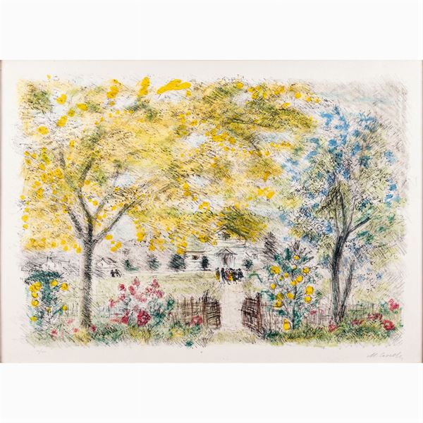 Michele Cascella  (Ortona 1892 - Milano 1989)  - Auction WEB ONLY 20TH CENTURY PAINTINGS PRINTS AND SCULPTURES - Colasanti Casa d'Aste